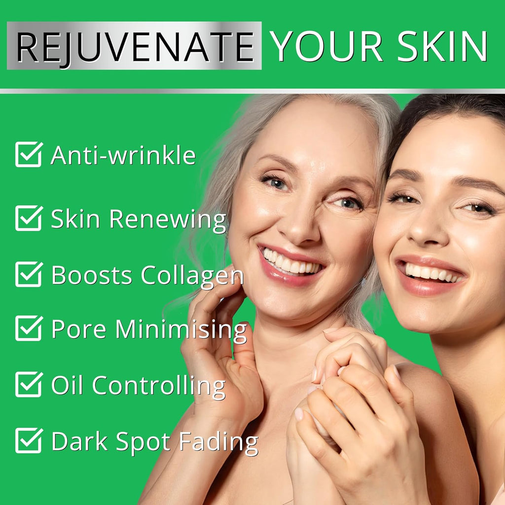 SERUM RETINOL ALTA POTENCIA Con Vitamina E, Acido Hialuronico Y Aceite De Jojoba Para La Cara - Serum Facial Antimanchas, Antiarrugas Y Antiedad - Suero Hidratante Y Despigmentante Facial – DERMAWORKS